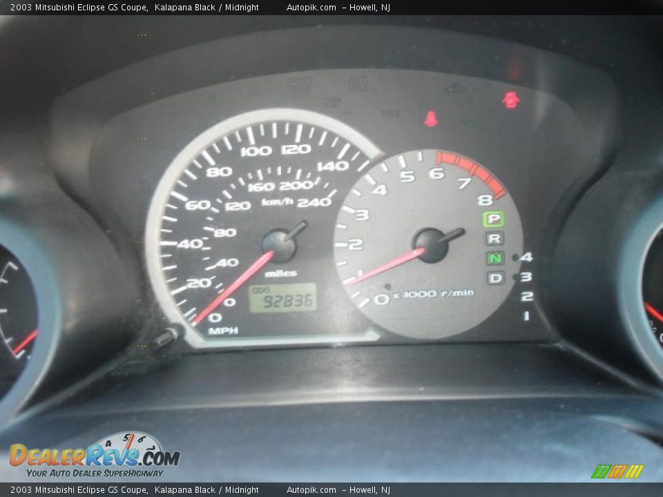 2003 Mitsubishi Eclipse GS Coupe Kalapana Black / Midnight Photo #15
