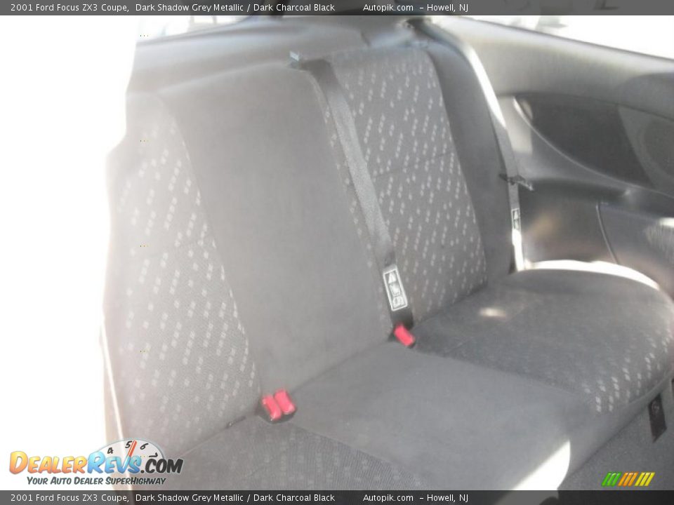 2001 Ford Focus ZX3 Coupe Dark Shadow Grey Metallic / Dark Charcoal Black Photo #11