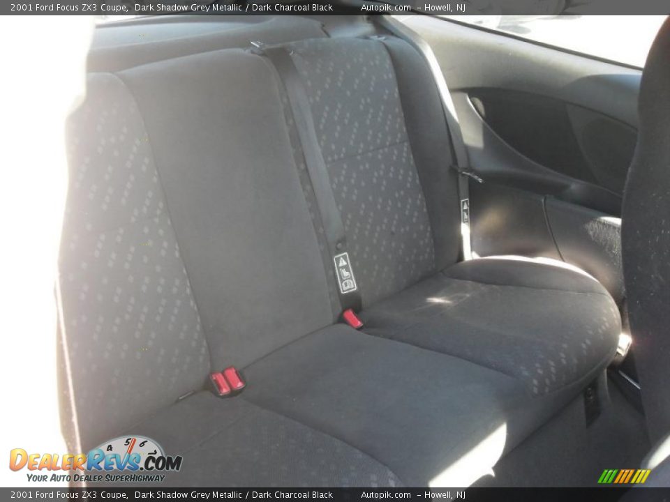 2001 Ford Focus ZX3 Coupe Dark Shadow Grey Metallic / Dark Charcoal Black Photo #12