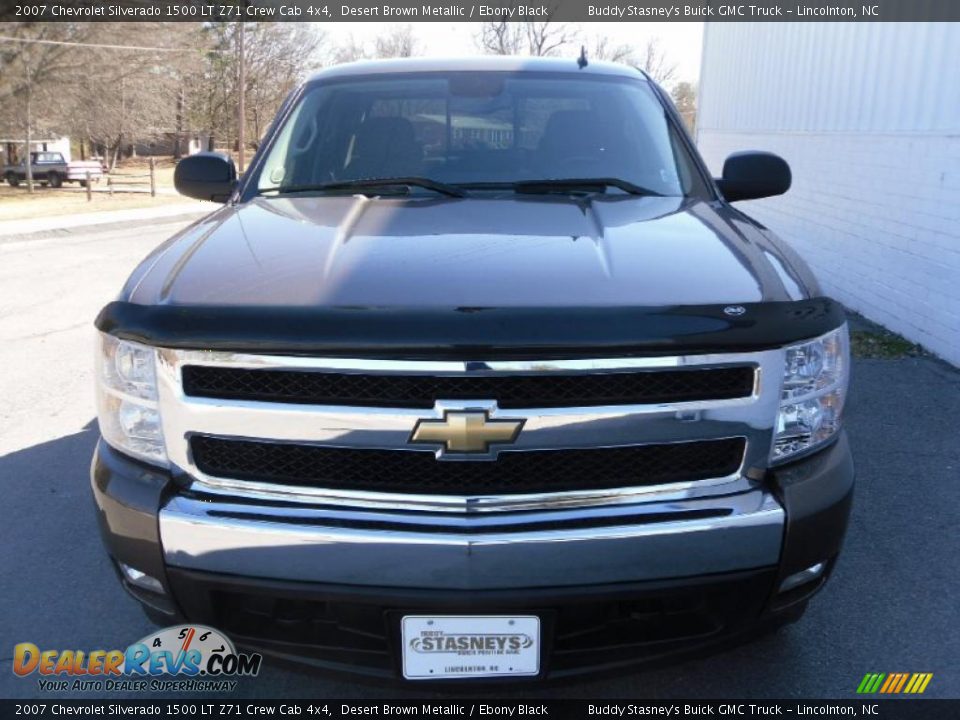 2007 Chevrolet Silverado 1500 LT Z71 Crew Cab 4x4 Desert Brown Metallic / Ebony Black Photo #7