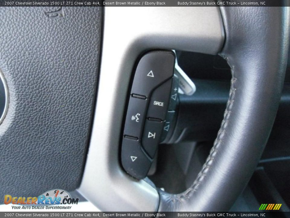 2007 Chevrolet Silverado 1500 LT Z71 Crew Cab 4x4 Desert Brown Metallic / Ebony Black Photo #14