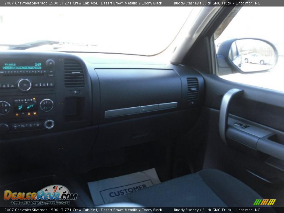 2007 Chevrolet Silverado 1500 LT Z71 Crew Cab 4x4 Desert Brown Metallic / Ebony Black Photo #17