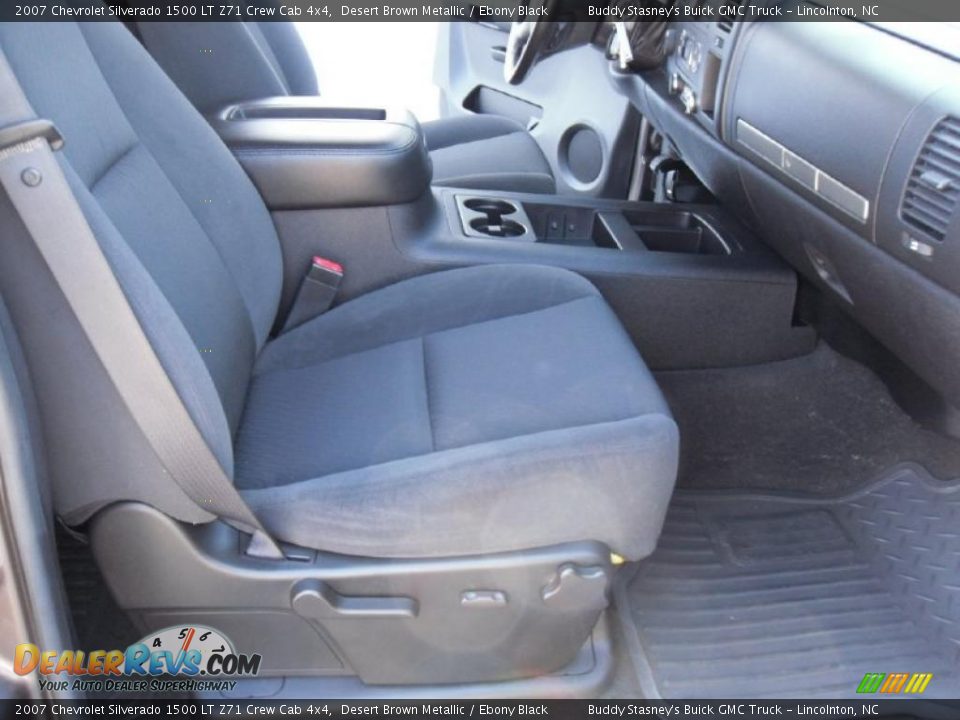 2007 Chevrolet Silverado 1500 LT Z71 Crew Cab 4x4 Desert Brown Metallic / Ebony Black Photo #20