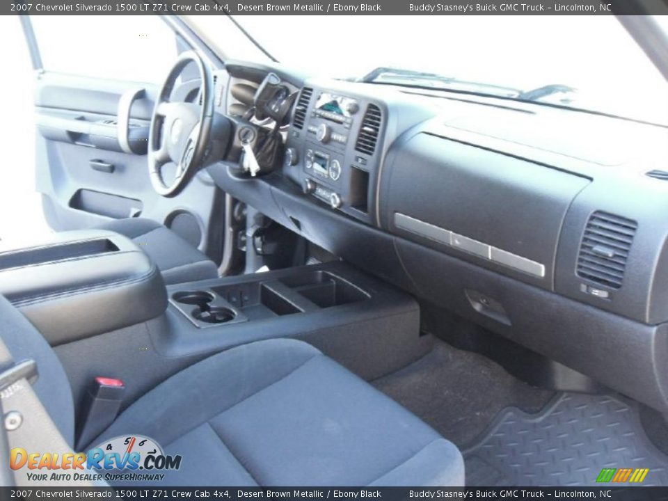 2007 Chevrolet Silverado 1500 LT Z71 Crew Cab 4x4 Desert Brown Metallic / Ebony Black Photo #23