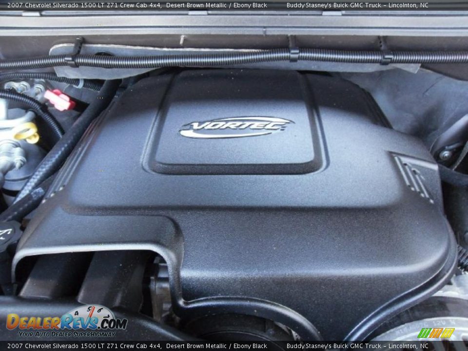 2007 Chevrolet Silverado 1500 LT Z71 Crew Cab 4x4 Desert Brown Metallic / Ebony Black Photo #27