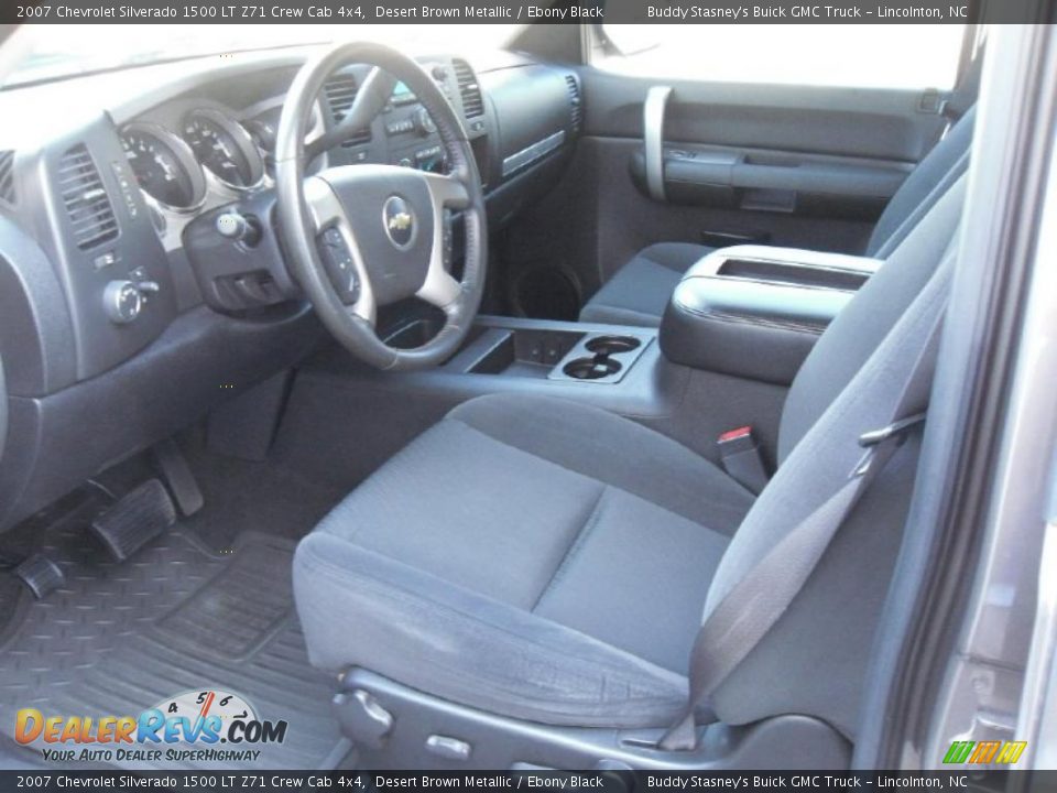 2007 Chevrolet Silverado 1500 LT Z71 Crew Cab 4x4 Desert Brown Metallic / Ebony Black Photo #28
