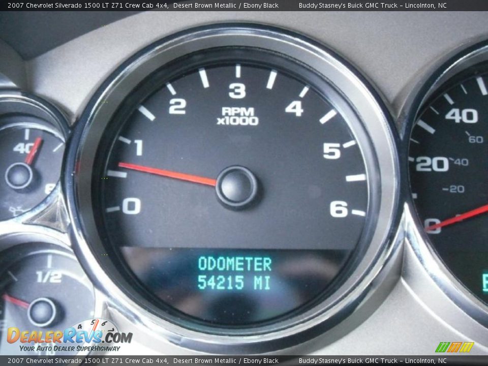 2007 Chevrolet Silverado 1500 LT Z71 Crew Cab 4x4 Desert Brown Metallic / Ebony Black Photo #29