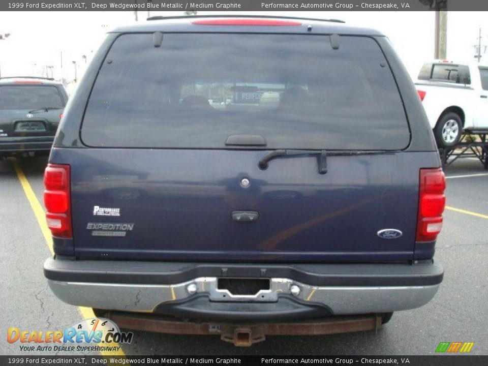 1999 Ford Expedition XLT Deep Wedgewood Blue Metallic / Medium Graphite Photo #5