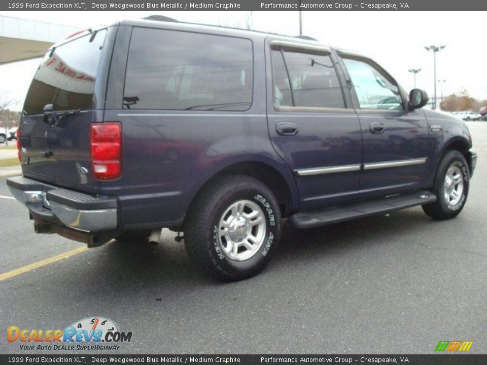 Deep Wedgewood Blue Metallic 1999 Ford Expedition XLT Photo #6