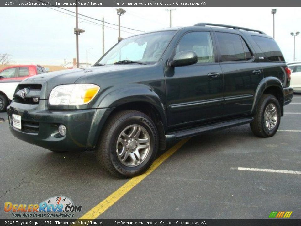 2007 Toyota Sequoia SR5 Timberland Mica / Taupe Photo #2