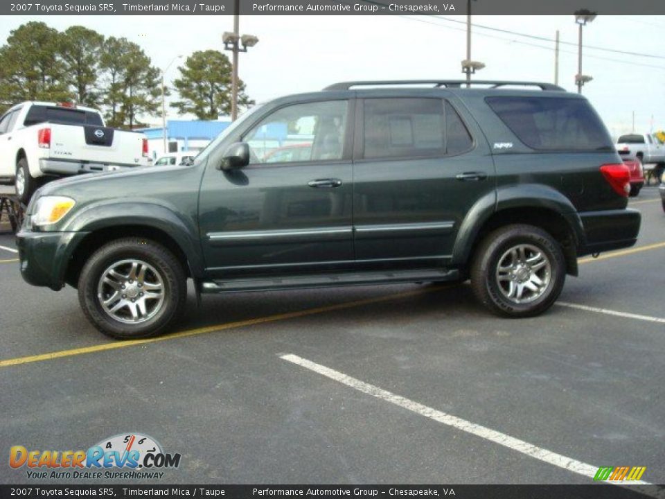 2007 Toyota Sequoia SR5 Timberland Mica / Taupe Photo #3