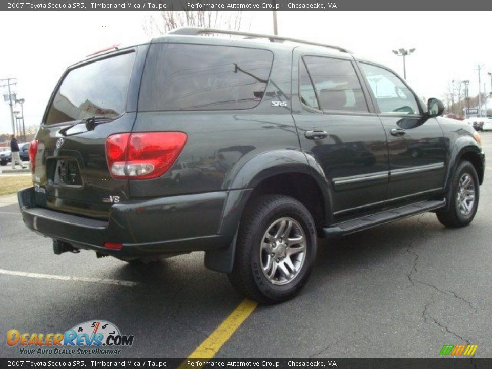 2007 Toyota Sequoia SR5 Timberland Mica / Taupe Photo #6