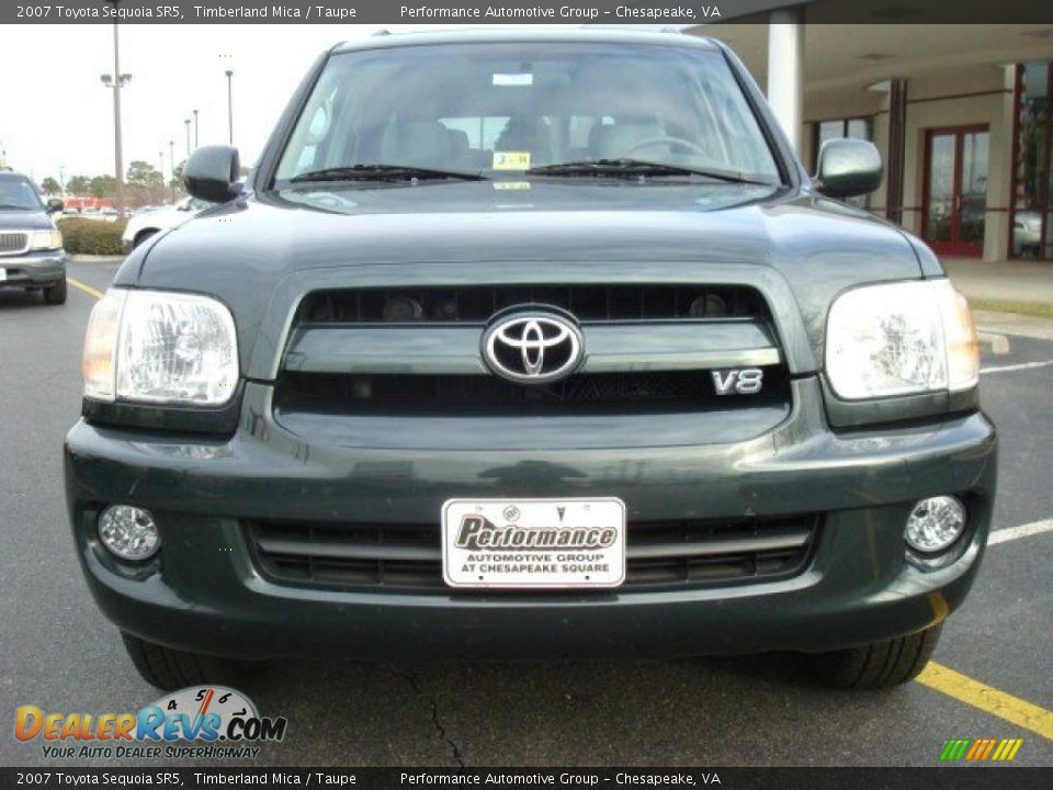 2007 Toyota Sequoia SR5 Timberland Mica / Taupe Photo #9