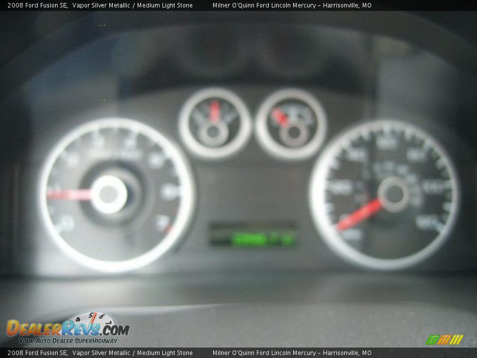 2008 Ford Fusion SE Vapor Silver Metallic / Medium Light Stone Photo #30