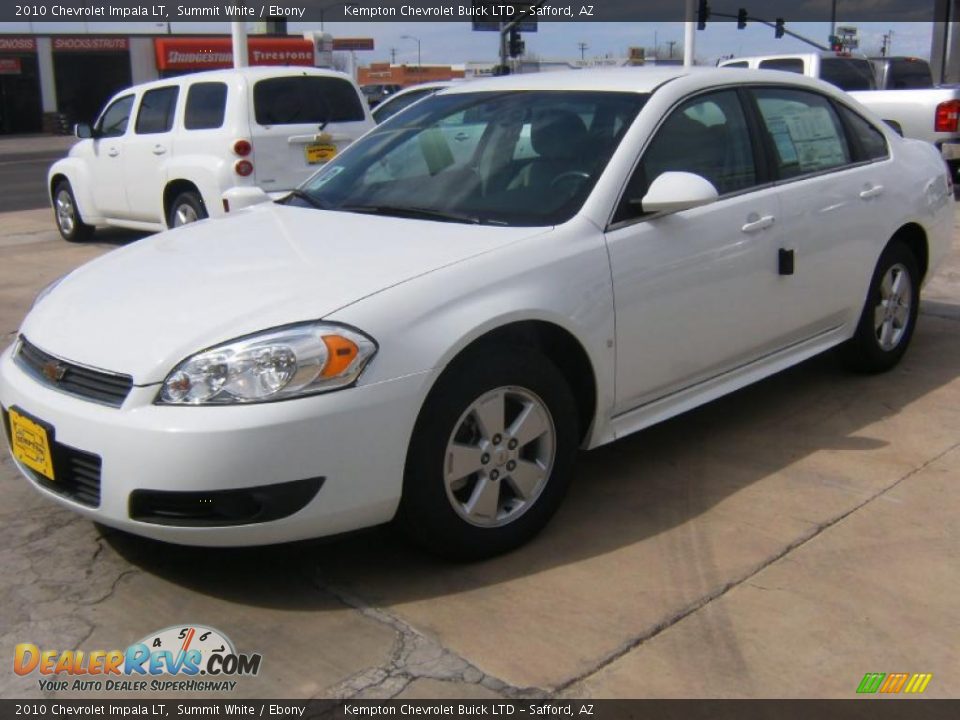 2010 Chevrolet Impala LT Summit White / Ebony Photo #1