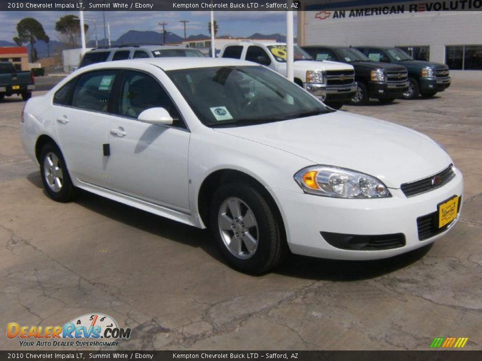 2010 Chevrolet Impala LT Summit White / Ebony Photo #3