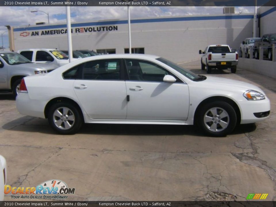 2010 Chevrolet Impala LT Summit White / Ebony Photo #4