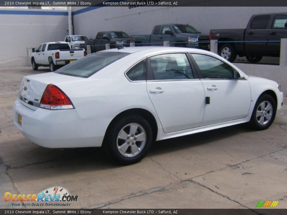 2010 Chevrolet Impala LT Summit White / Ebony Photo #5
