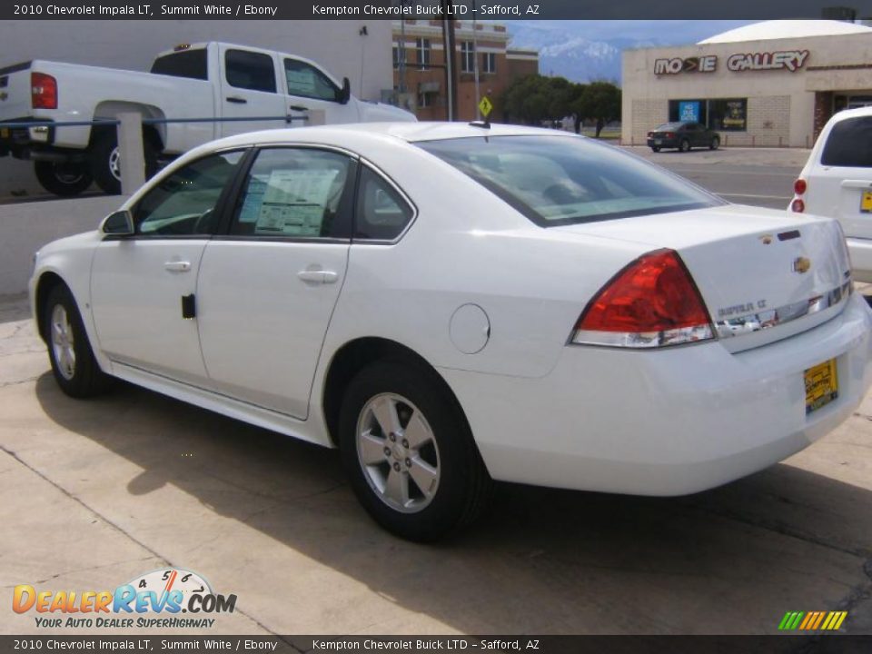 2010 Chevrolet Impala LT Summit White / Ebony Photo #7