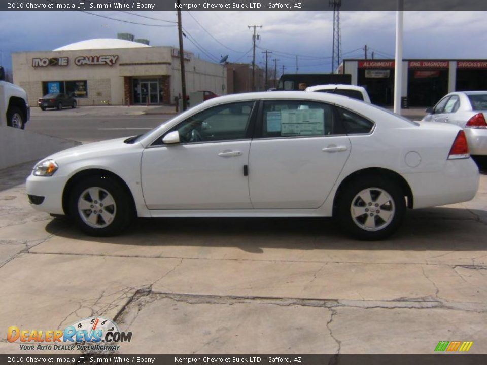 2010 Chevrolet Impala LT Summit White / Ebony Photo #8