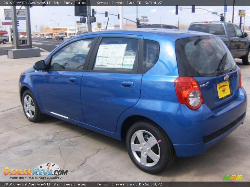 2010 Chevrolet Aveo Aveo5 LT Bright Blue / Charcoal Photo #7