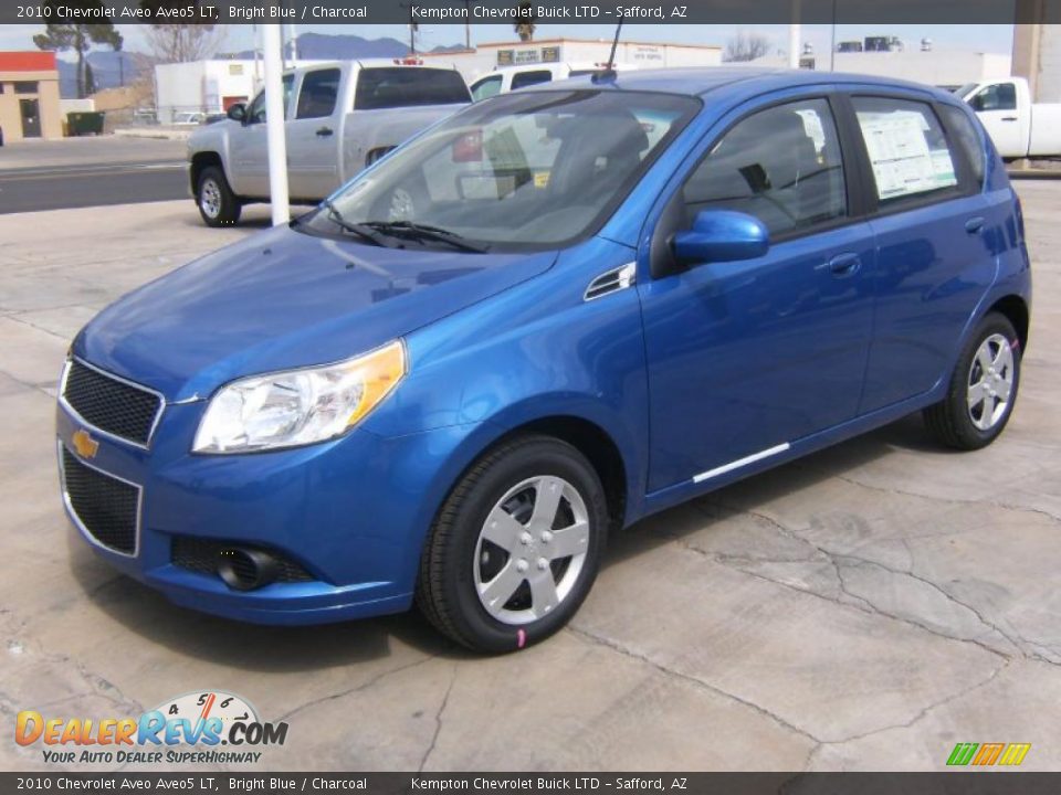2010 Chevrolet Aveo Aveo5 LT Bright Blue / Charcoal Photo #1