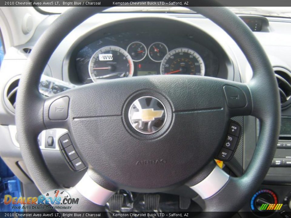 2010 Chevrolet Aveo Aveo5 LT Bright Blue / Charcoal Photo #12
