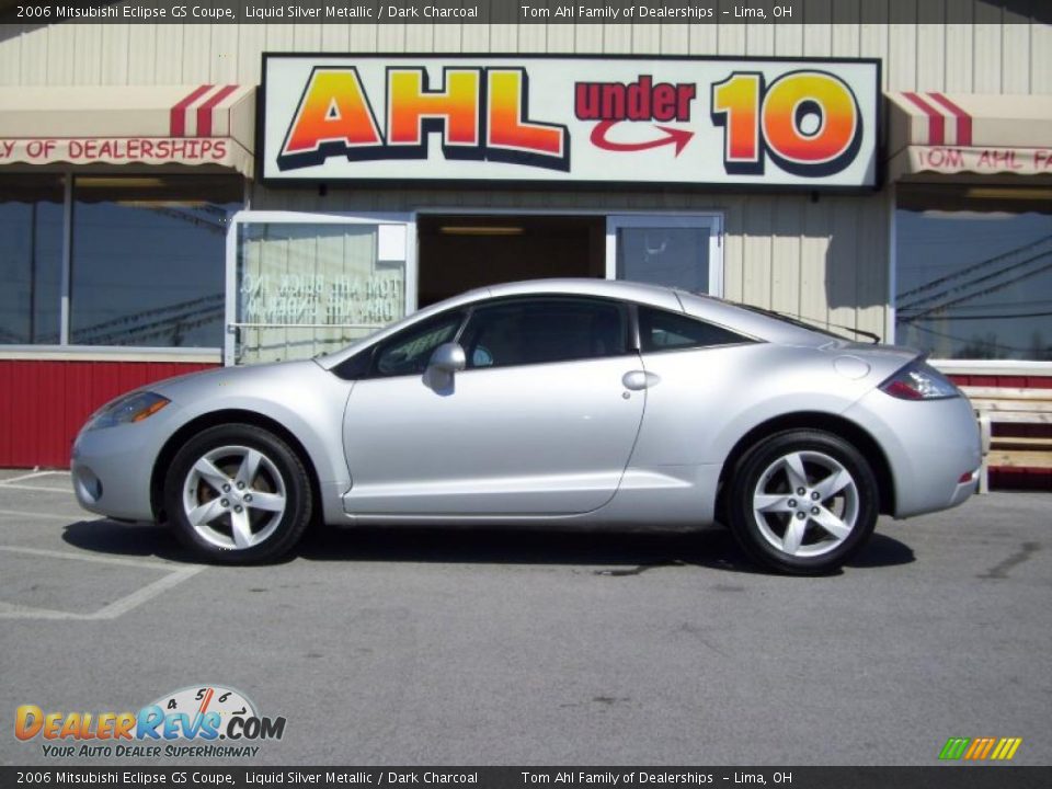 2006 Mitsubishi Eclipse GS Coupe Liquid Silver Metallic / Dark Charcoal Photo #1