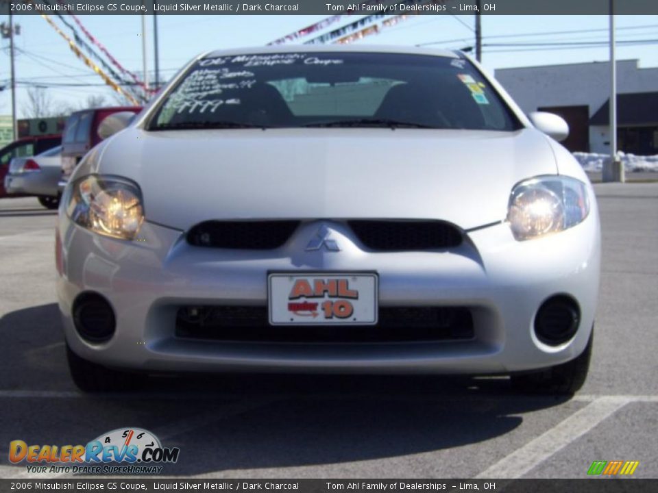 2006 Mitsubishi Eclipse GS Coupe Liquid Silver Metallic / Dark Charcoal Photo #3