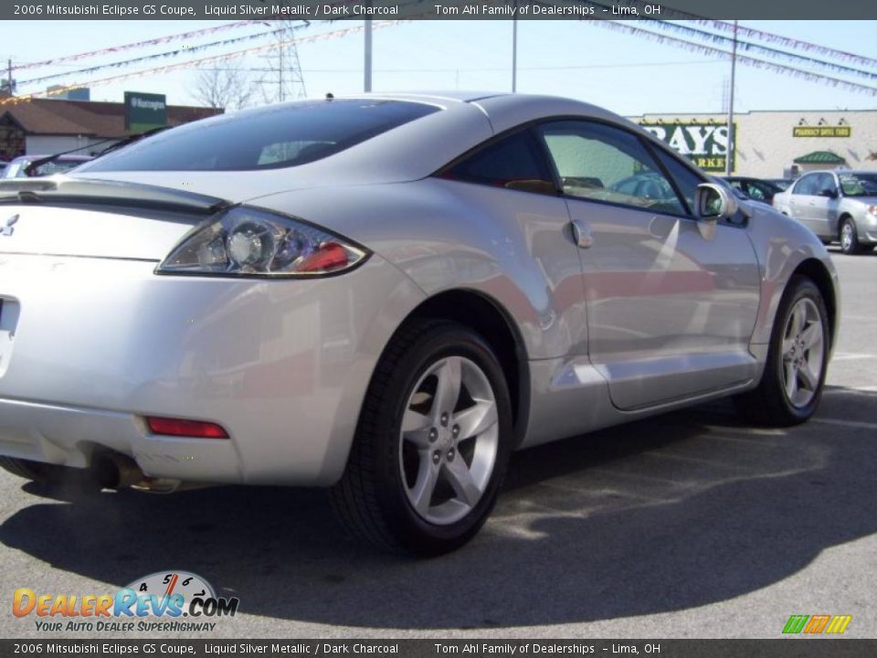 2006 Mitsubishi Eclipse GS Coupe Liquid Silver Metallic / Dark Charcoal Photo #5