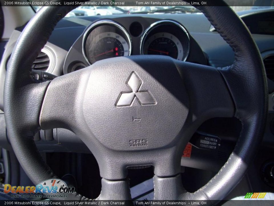 2006 Mitsubishi Eclipse GS Coupe Liquid Silver Metallic / Dark Charcoal Photo #7