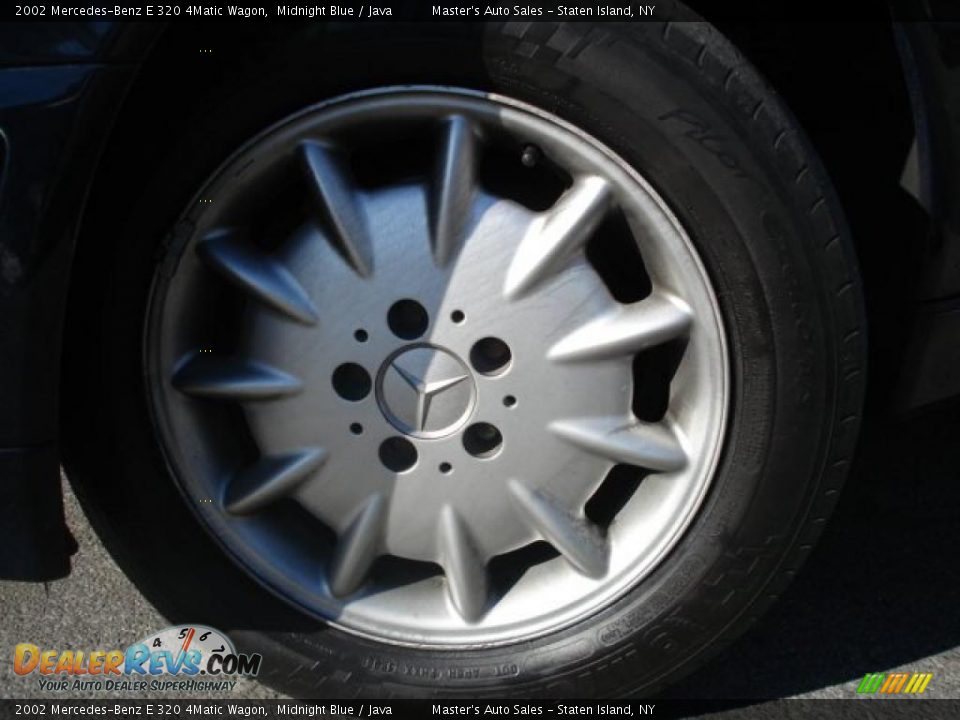2002 Mercedes-Benz E 320 4Matic Wagon Midnight Blue / Java Photo #3