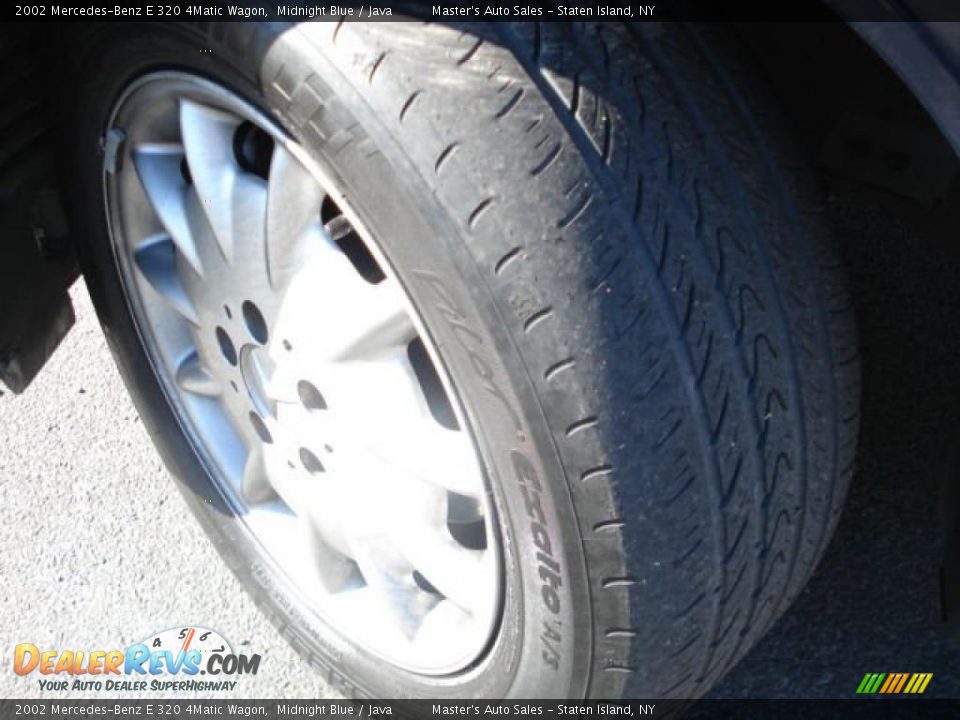 2002 Mercedes-Benz E 320 4Matic Wagon Midnight Blue / Java Photo #4