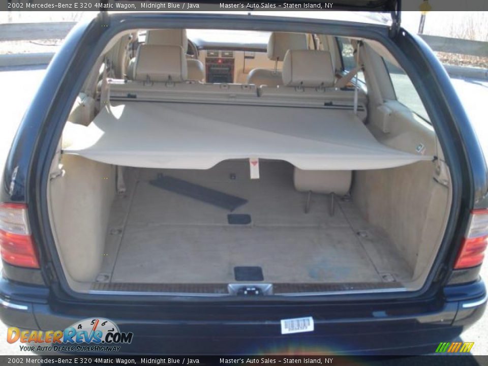 2002 Mercedes-Benz E 320 4Matic Wagon Midnight Blue / Java Photo #9