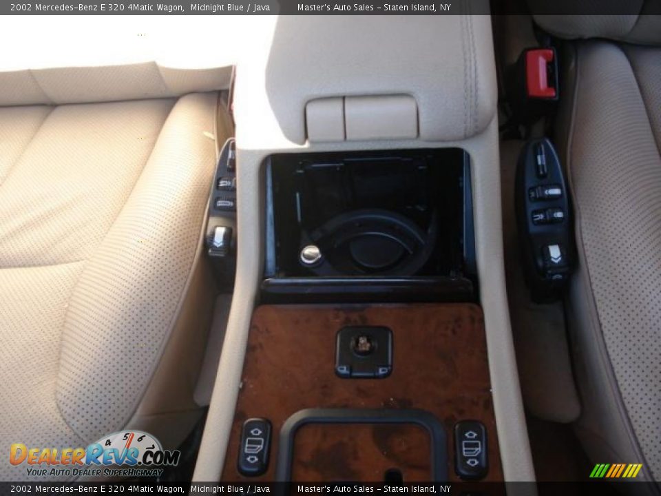 2002 Mercedes-Benz E 320 4Matic Wagon Midnight Blue / Java Photo #18