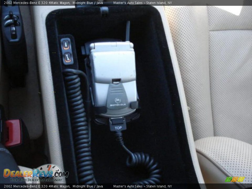 2002 Mercedes-Benz E 320 4Matic Wagon Midnight Blue / Java Photo #31