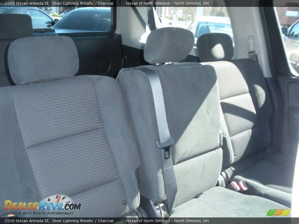 2009 Nissan Armada SE Silver Lightning Metallic / Charcoal Photo #19