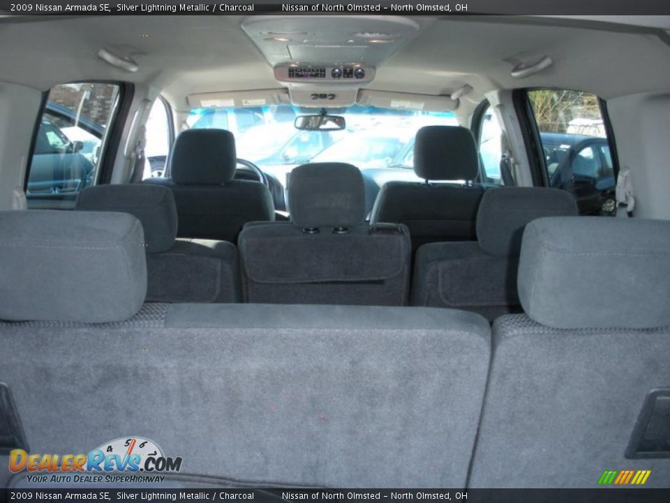 2009 Nissan Armada SE Silver Lightning Metallic / Charcoal Photo #21