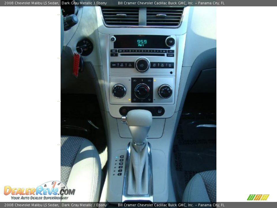 2008 Chevrolet Malibu LS Sedan Dark Gray Metallic / Ebony Photo #10