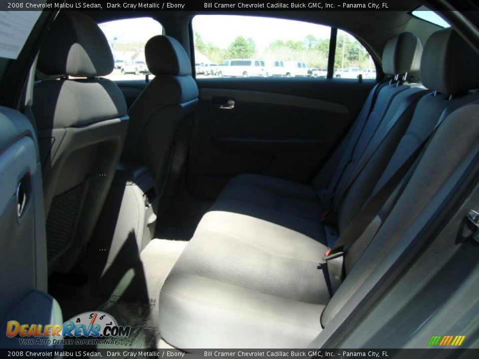 2008 Chevrolet Malibu LS Sedan Dark Gray Metallic / Ebony Photo #13