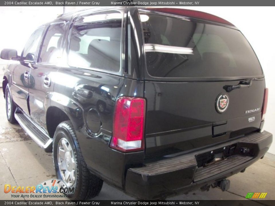 2004 Cadillac Escalade AWD Black Raven / Pewter Gray Photo #3