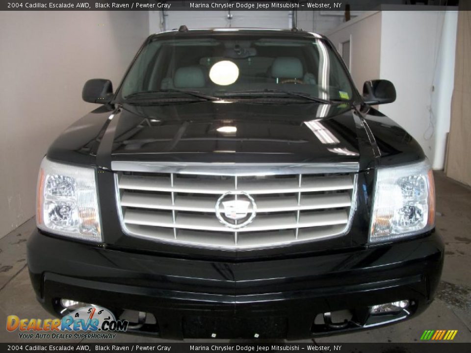 2004 Cadillac Escalade AWD Black Raven / Pewter Gray Photo #5