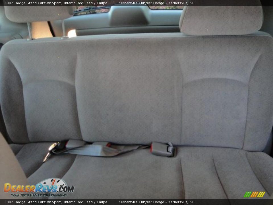 2002 Dodge Grand Caravan Sport Inferno Red Pearl / Taupe Photo #13
