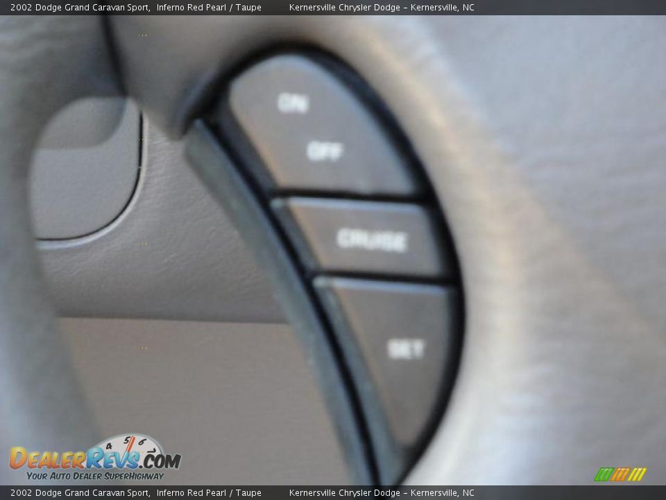 2002 Dodge Grand Caravan Sport Inferno Red Pearl / Taupe Photo #28