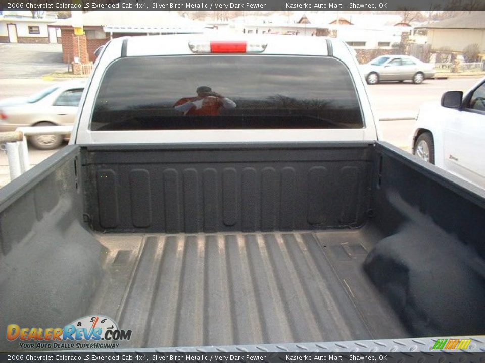 2006 Chevrolet Colorado LS Extended Cab 4x4 Silver Birch Metallic / Very Dark Pewter Photo #7