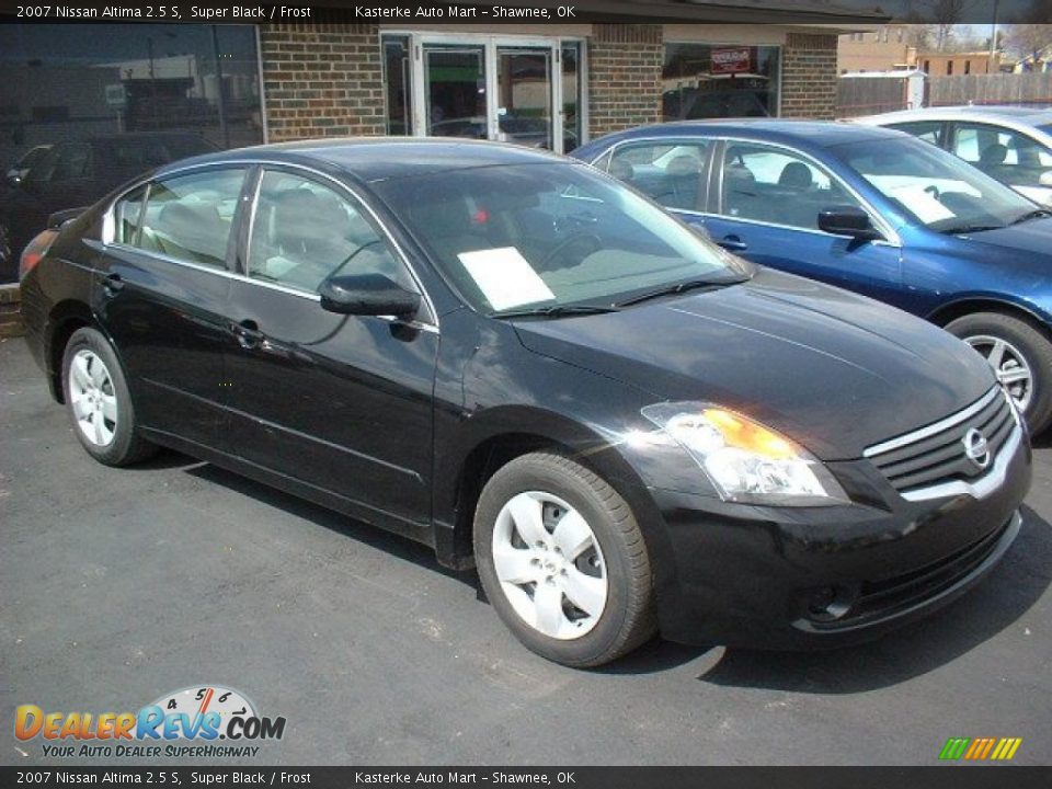 2007 Nissan altima 2.5 s black #7