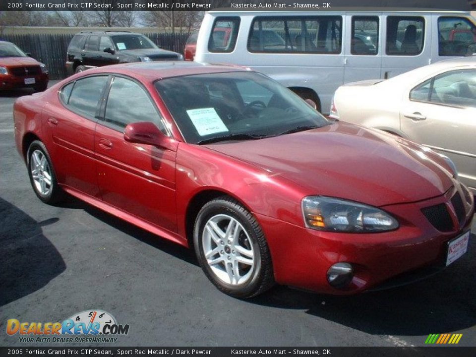 2005 Pontiac Grand Prix GTP Sedan Sport Red Metallic / Dark Pewter Photo #1