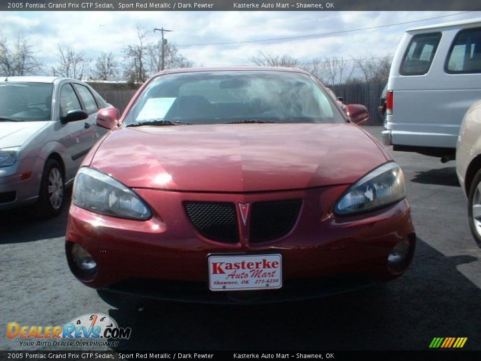 2005 Pontiac Grand Prix GTP Sedan Sport Red Metallic / Dark Pewter Photo #2