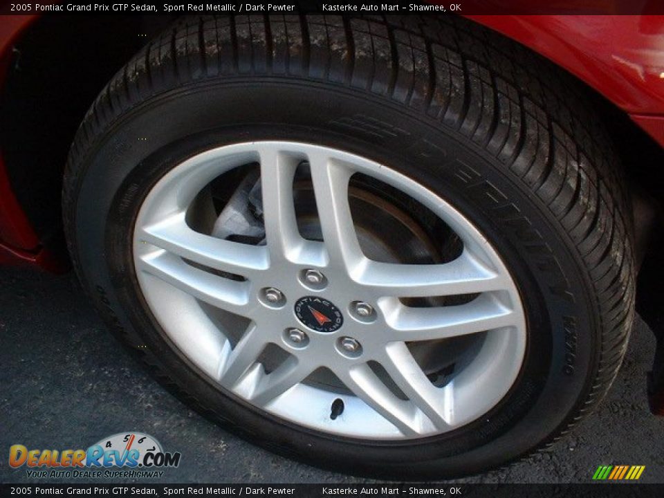 2005 Pontiac Grand Prix GTP Sedan Sport Red Metallic / Dark Pewter Photo #6