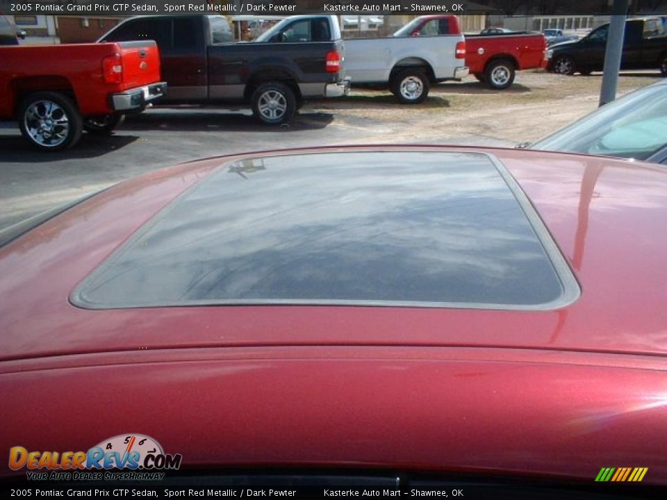 2005 Pontiac Grand Prix GTP Sedan Sport Red Metallic / Dark Pewter Photo #7